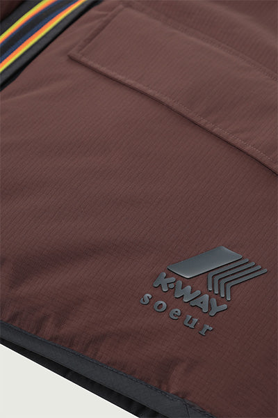 Blouson Wes - Anthracite/Chocolat - Femme