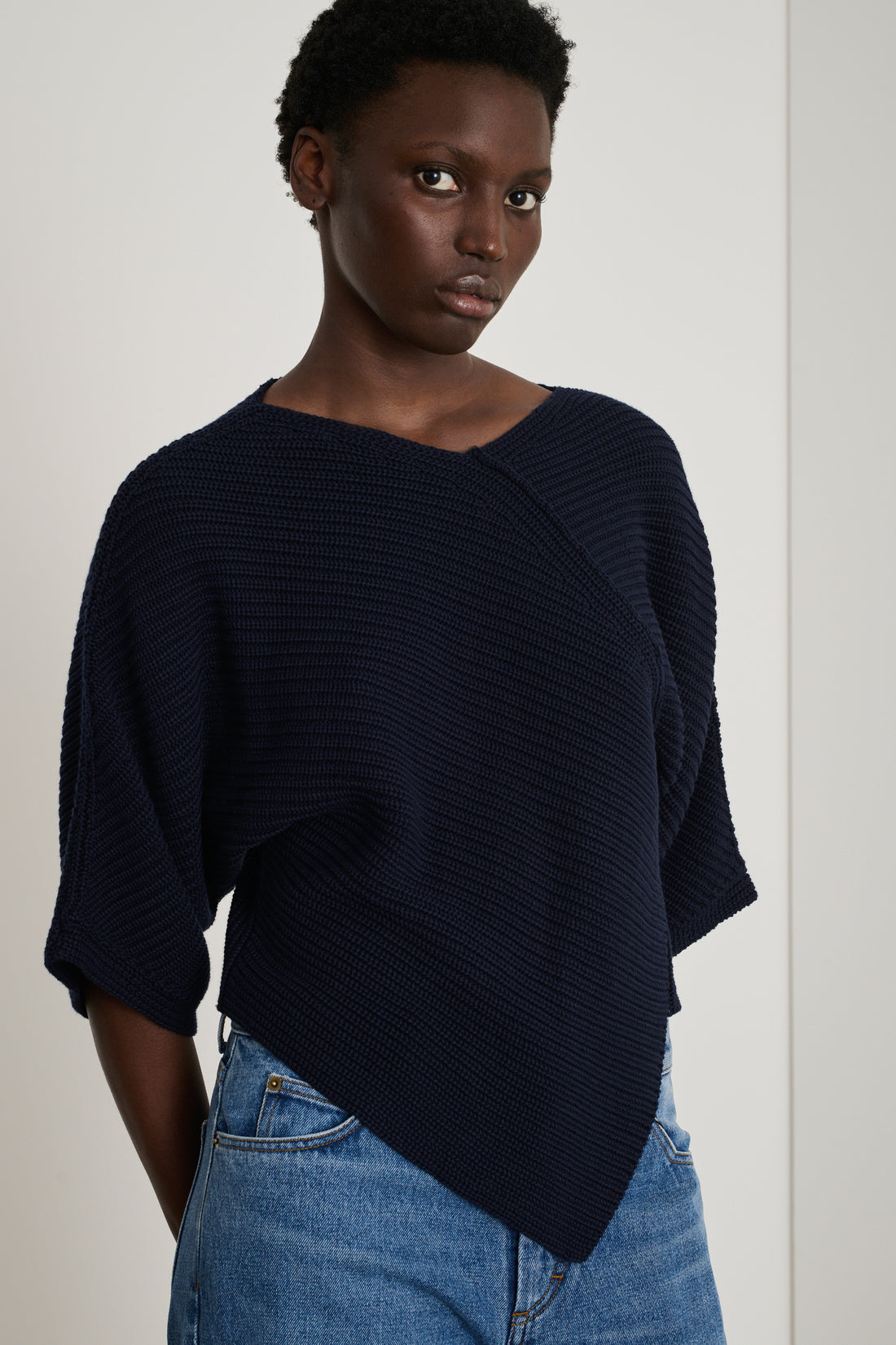 Pull Essaouira - Dark Navy - Coton - Femme