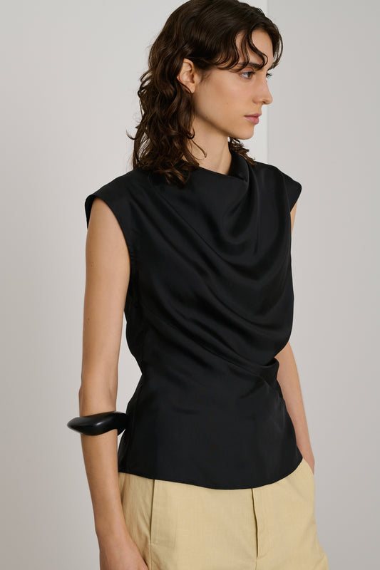 Blouse Eclat - Noir - Femme