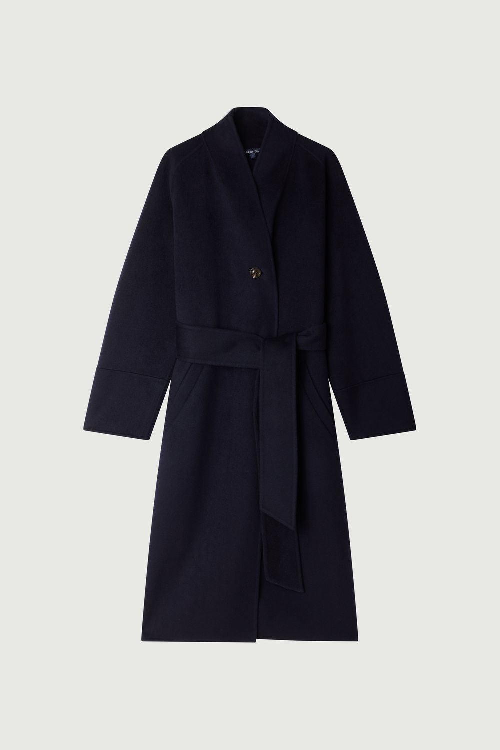 Manteau Cesar - Dark Navy - Laine - Femme