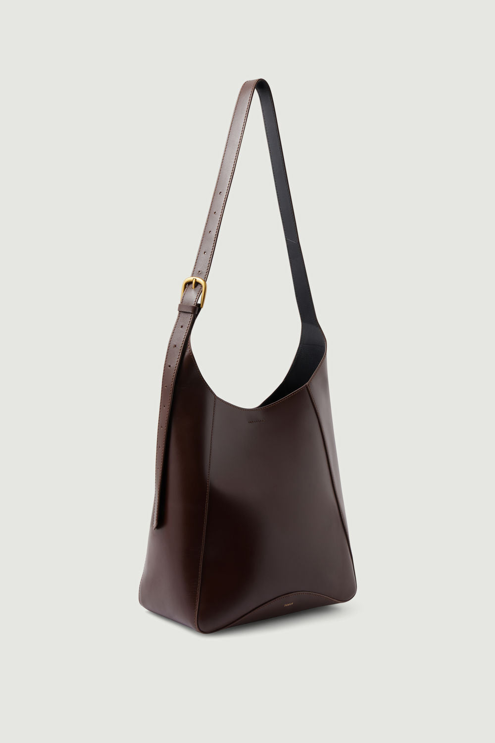 Sac Uma - Chocolat - Cuir - Femme vue 2